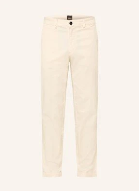 Boss Chinosy Turn Up Regular Fit weiss