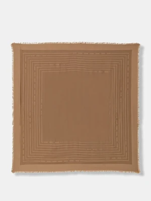 BOSS chusta z domieszką jedwabiu Laik