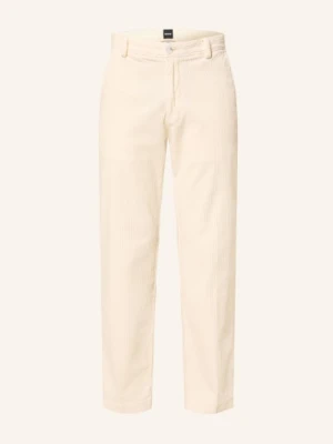 Boss Cordchino Kent Regular Fit weiss