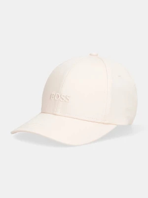 BOSS czapka z daszkiem bawełniana
