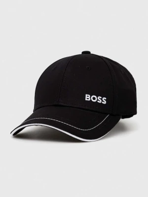 BOSS czapka z daszkiem bawełniana Cap-1 BOSS Green