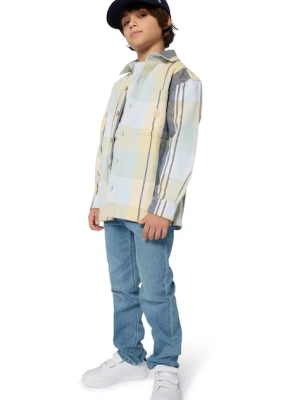 BOSS czapka z daszkiem bawełniana dziecięca