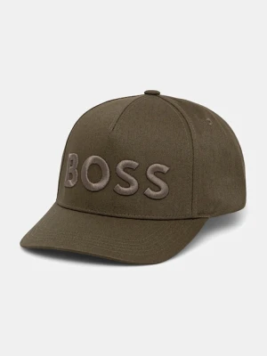 BOSS czapka z daszkiem bawełniana Sevile