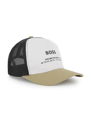 BOSS czapka z daszkiem dziecięca