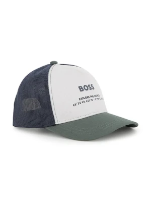 BOSS czapka z daszkiem dziecięca