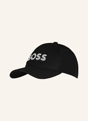 Boss Czapka Z Daszkiem Lilyan Z Ozdobnymi Kamykami schwarz