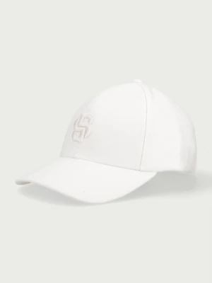 BOSS czapka z daszkiem męska bawełniana Zed-B-Icon-JT beżowy