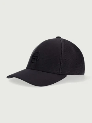 BOSS czapka z daszkiem męska bawełniana Zed-B-Icon-JT czarny