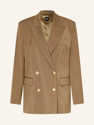 Boss Długi Blezer Jovana beige