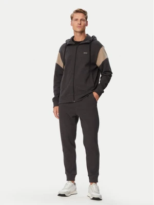 BOSS Dres Sw 50569918 Szary ciemny Regular Fit