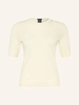 Boss Dzianinowa Koszulka Farbella beige