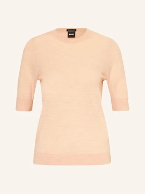 Boss Dzianinowa Koszulka Farbella rosa