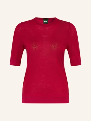 Boss Dzianinowa Koszulka Farbella rot