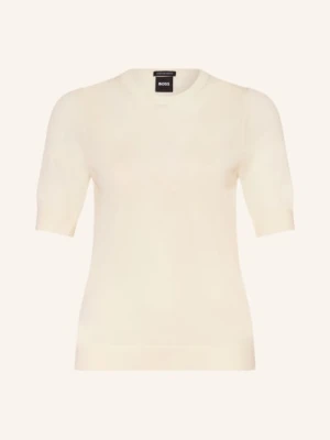 Boss Dzianinowa Koszulka Farbella weiss