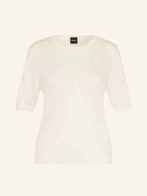 Boss Dzianinowa Koszulka Fiaffusa weiss