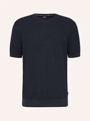 Boss Dzianinowa Koszulka Lanni blau