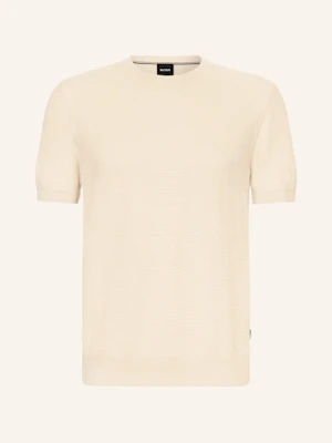 Boss Dzianinowa Koszulka Lanni weiss