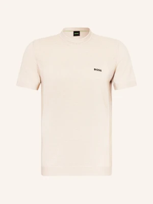 Boss Dzianinowa Koszulka Momentum_Lite beige