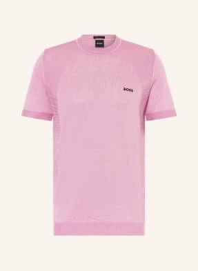 Boss Dzianinowa Koszulka Momentum_Lite rosa