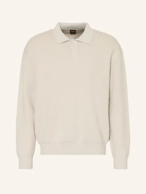 Boss Dzianinowa Koszulka Polo Kotorpolo beige