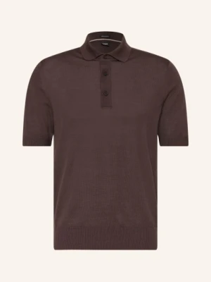 Boss Dzianinowa Koszulka Polo Nolano braun