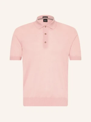 Boss Dzianinowa Koszulka Polo Nolano rosa