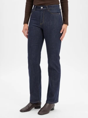 BOSS Dżinsy - Parkway Slim Straight Kobiety niebieski jednolity,