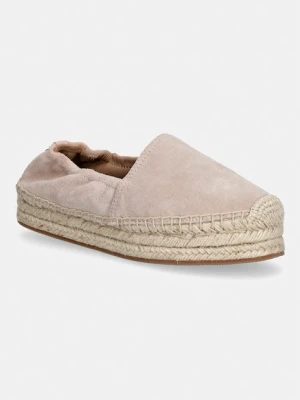 BOSS espadryle damskie zamszowe Madeira