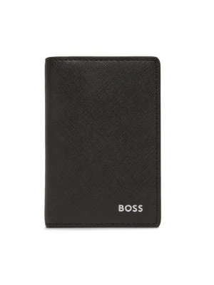 BOSS Etui na karty kredytowe Zair 50548808 10247449 01 Czarny