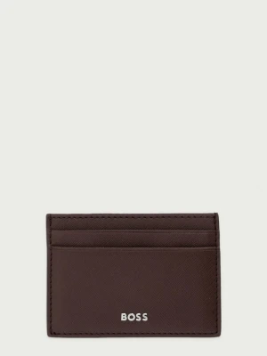 BOSS etui na karty męskie Northon_Money clip brązowy