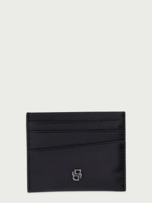 BOSS etui na karty męskie skórzane B_Icon_L_S Card czarny
