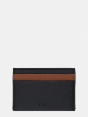 BOSS etui na karty męskie skórzane BOSS x Aston Martin czarny