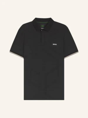 Boss Funkcjonalna Koszulka Polo Goc schwarz