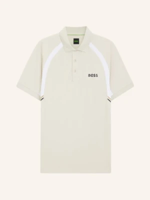 Boss Funkcjonalna Koszulka Polo Toc beige
