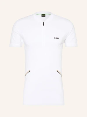 Boss Funkcjonalna Koszulka Polo Toc Game 2 Slim Fit weiss