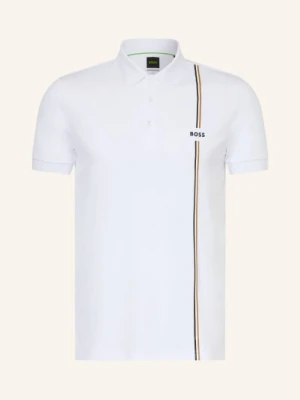 Boss Funkcjonalna Koszulka Polo Toc Game 3 weiss BIAŁY