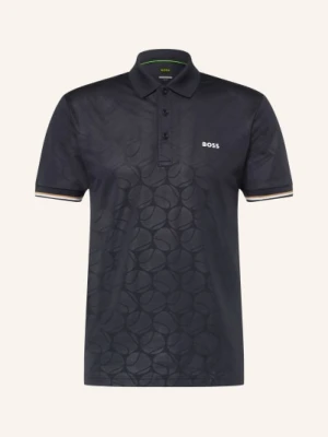 Boss Funkcjonalna Koszulka Polo Toc Game blau