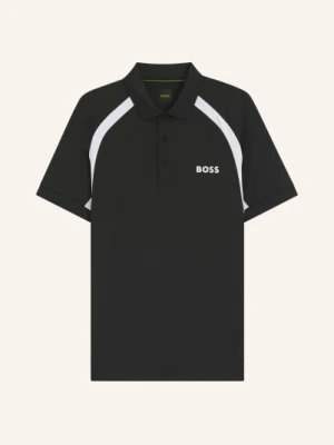 Boss Funkcjonalna Koszulka Polo Toc schwarz