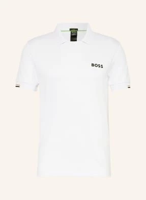 Boss Funkcyjna Koszulka Polo Palle weiss