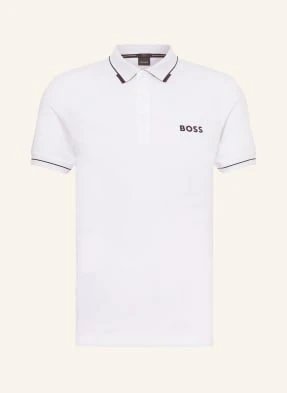 Boss Funkcyjna Koszulka Polo Paul Pro Slim Fit weiss