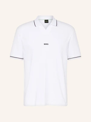Boss Funkcyjna Koszulka Polo Retro Tl weiss