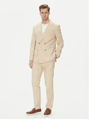 BOSS Garnitur C-Huge-2Pcs-Db-252 50540783 Écru Slim Fit