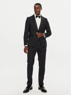 Boss Garnitur H-Houston 50528109 Czarny Slim Fit