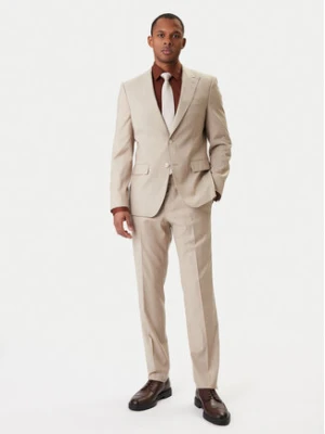 BOSS Garnitur Huge 50557273 Beżowy Regular Fit