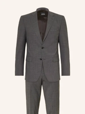 Boss Garnitur Huge Slim Fit grau SZARY