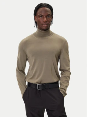 BOSS Golf Musso-P 50468262 Brązowy Slim Fit