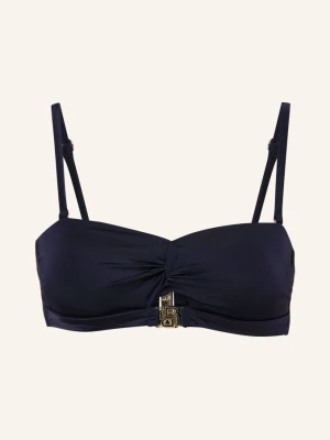 Boss Góra Od Bikini Bandeau Bandeau blau GRANATOWY