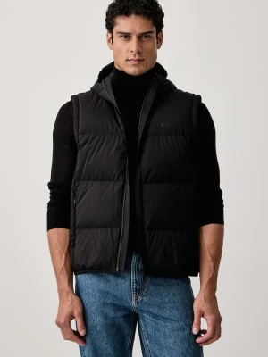 BOSS Green bezrękawnik puchowy męski OW_Riplite Vest HD czarny