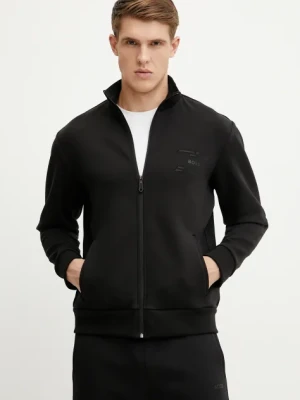 BOSS Green bluza męska kolor czarny z nadrukiem 50530036