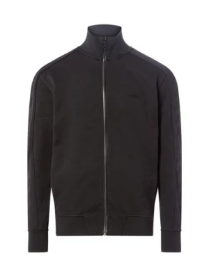 BOSS Green Bluza męska - Mirror Mężczyźni czarny jednolity,